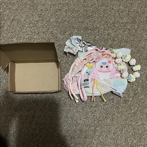 Confirmed No Box Baby Three Love Chain